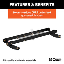 Load image into Gallery viewer, CURT 60604 Double Lock Gooseneck Installation Brackets, Select Silverado, Sierra 2500, 3500
