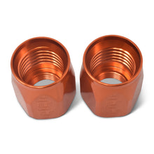 Load image into Gallery viewer, Performance-2-Piece--6-An-Anodized-Full-Flow-Swivel-Hose-End-Sockets-(Qty-2)---Orange