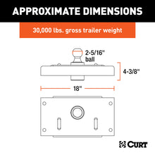 Load image into Gallery viewer, CURT 60614 OEM-Style Gooseneck Hitch, Select Ram 2500