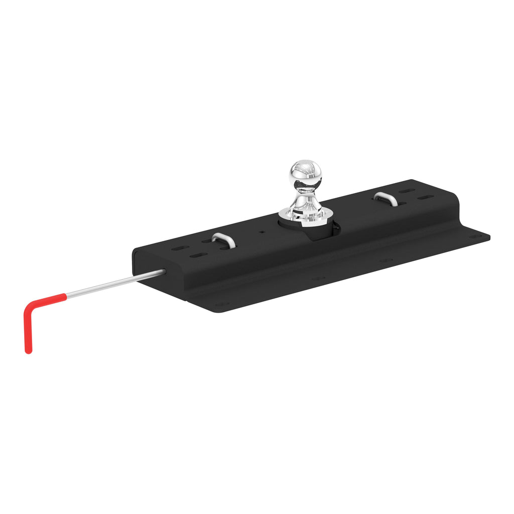 CURT 60615 Double Lock Gooseneck Hitch, 2-5/16" Ball, 30K (Brackets Required) for Select Chevrolet Silverado 1500, Chevrolet Silverado LD, GMC Sierra 1500, GMC Sierra Limited