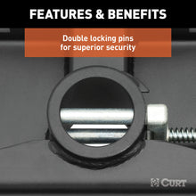 Load image into Gallery viewer, CURT 60615 Double Lock Gooseneck Hitch, 2-5/16" Ball, 30K (Brackets Required) for Select Chevrolet Silverado 1500, Chevrolet Silverado LD, GMC Sierra 1500, GMC Sierra Limited
