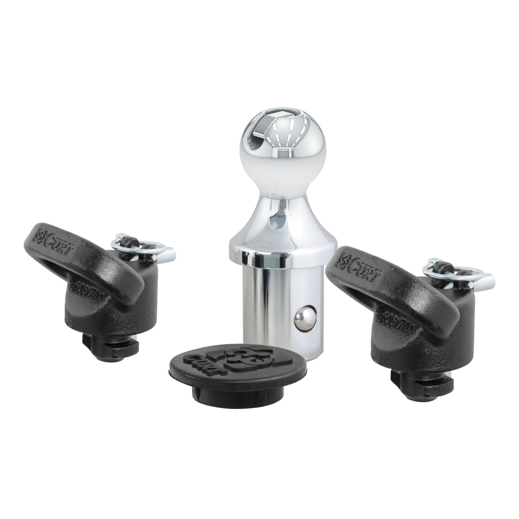 CURT 60618 OEM Puck System 2-5/16" Gooseneck Kit, Ram (30K) for Select Ram 2500, Ram
