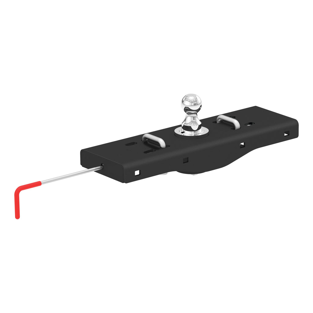 CURT 60619 Double Lock EZr Gooseneck Hitch, 2-5/16" Ball, 30K (Brackets Required) for Select Chevrolet Silverado 2500, Chevrolet Silverado HD, Chevrolet Silverado HD Classic, Chevrolet Silverado 3500, Chevrolet Silverado Classic, Chevrolet Silverado HD,