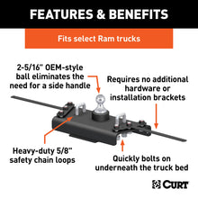 Load image into Gallery viewer, CURT 60626 OEM-Style Gooseneck Hitch, Select Ram 3500