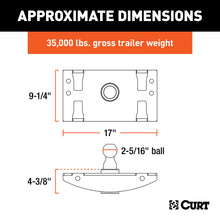 Load image into Gallery viewer, CURT 60633 OEM-Style Gooseneck Hitch, Select Ram 2500, 3500