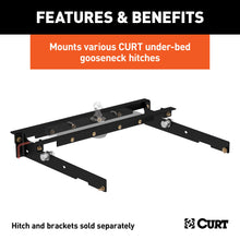 Load image into Gallery viewer, CURT 60636 Under-Bed Gooseneck Installation Brackets, Select Ford F-150, F-250, F-350