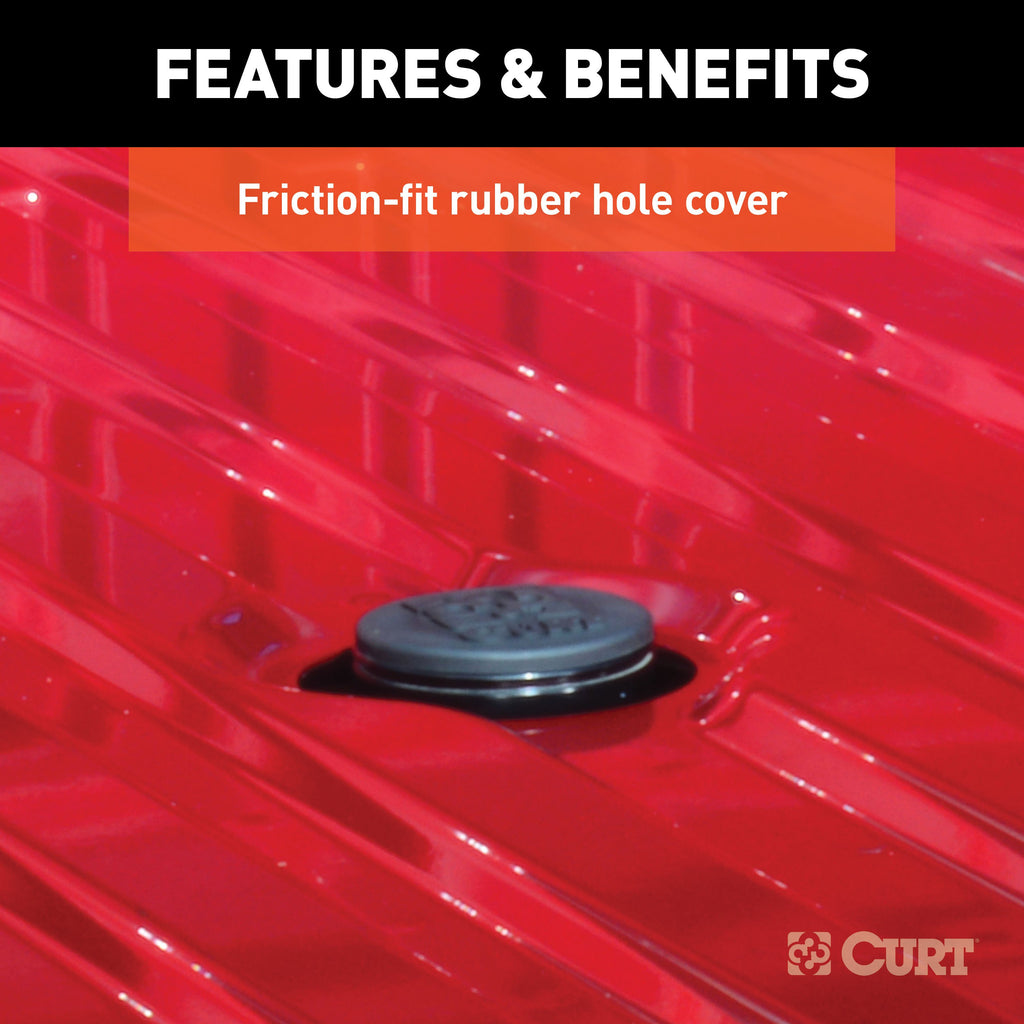 CURT 60639 OEM Puck System 2-5/16" Gooseneck Kit, Chevrolet, Ford, GMC, Nissan (38K) for Select Chevrolet Silverado HD, Chevrolet Silverado HD, Ford F-250 Super Duty, Ford F-350 Super Duty, Ford F-450 Super Duty, GMC Sierra HD, GMC Sierra HD, Nissan