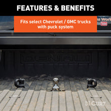 Load image into Gallery viewer, CURT 60639 OEM Puck System 2-5/16" Gooseneck Kit, Chevrolet, Ford, GMC, Nissan (38K) for Select Chevrolet Silverado HD, Chevrolet Silverado HD, Ford F-250 Super Duty, Ford F-350 Super Duty, Ford F-450 Super Duty, GMC Sierra HD, GMC Sierra HD, Nissan