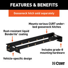 Load image into Gallery viewer, CURT 60641 Under-Bed Gooseneck Installation Brackets, Select Ford F-150