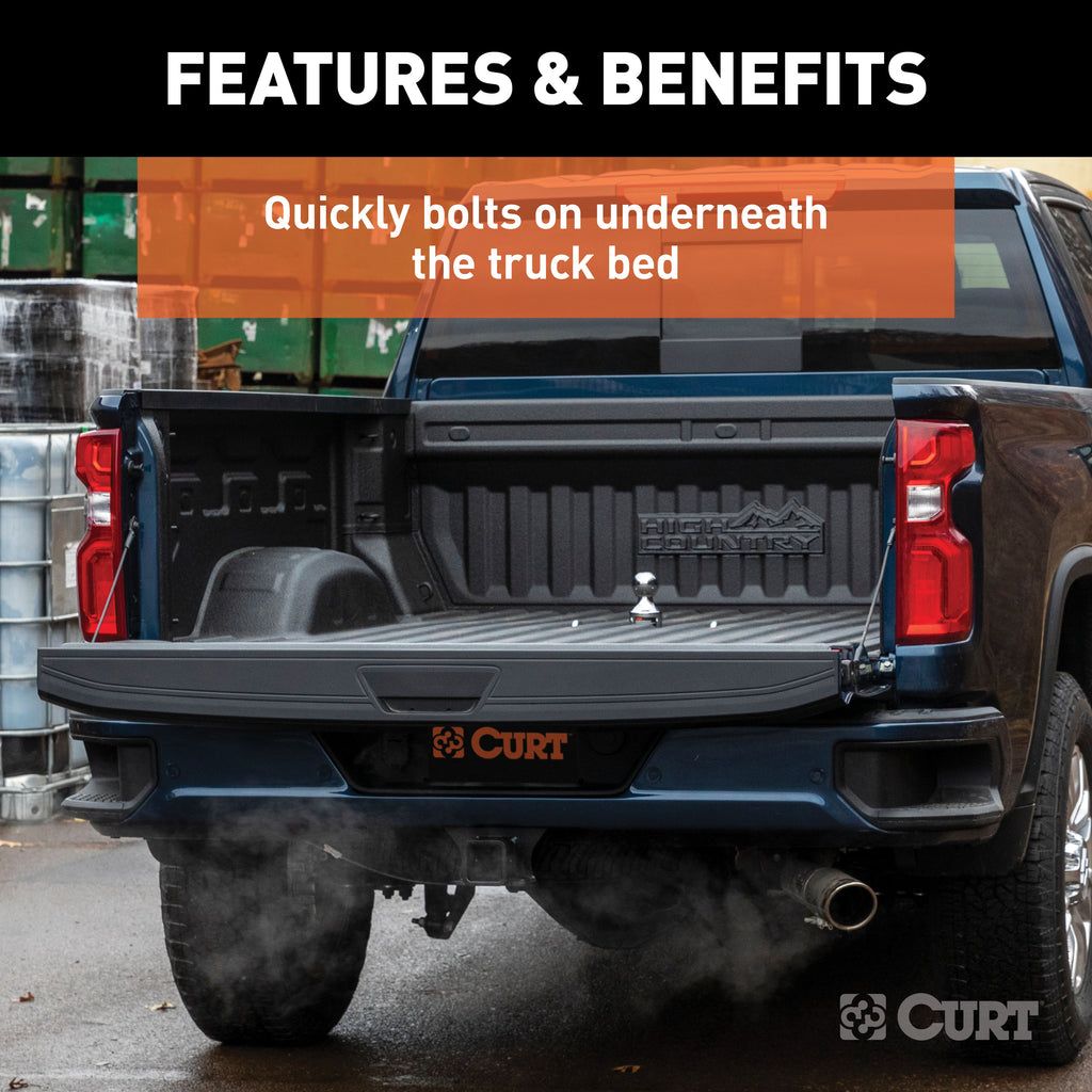CURT 60642 OEM-Style Gooseneck Hitch, Select Chevrolet Silverado, GMC Sierra 2500, 3500 HD
