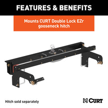 Load image into Gallery viewer, CURT 60648 Double Lock EZr Gooseneck Install Brackets, Select Silverado, Sierra 2500, 3500