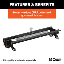 Load image into Gallery viewer, CURT 60649 Double Lock Gooseneck Installation Brackets, Select Ford F-150
