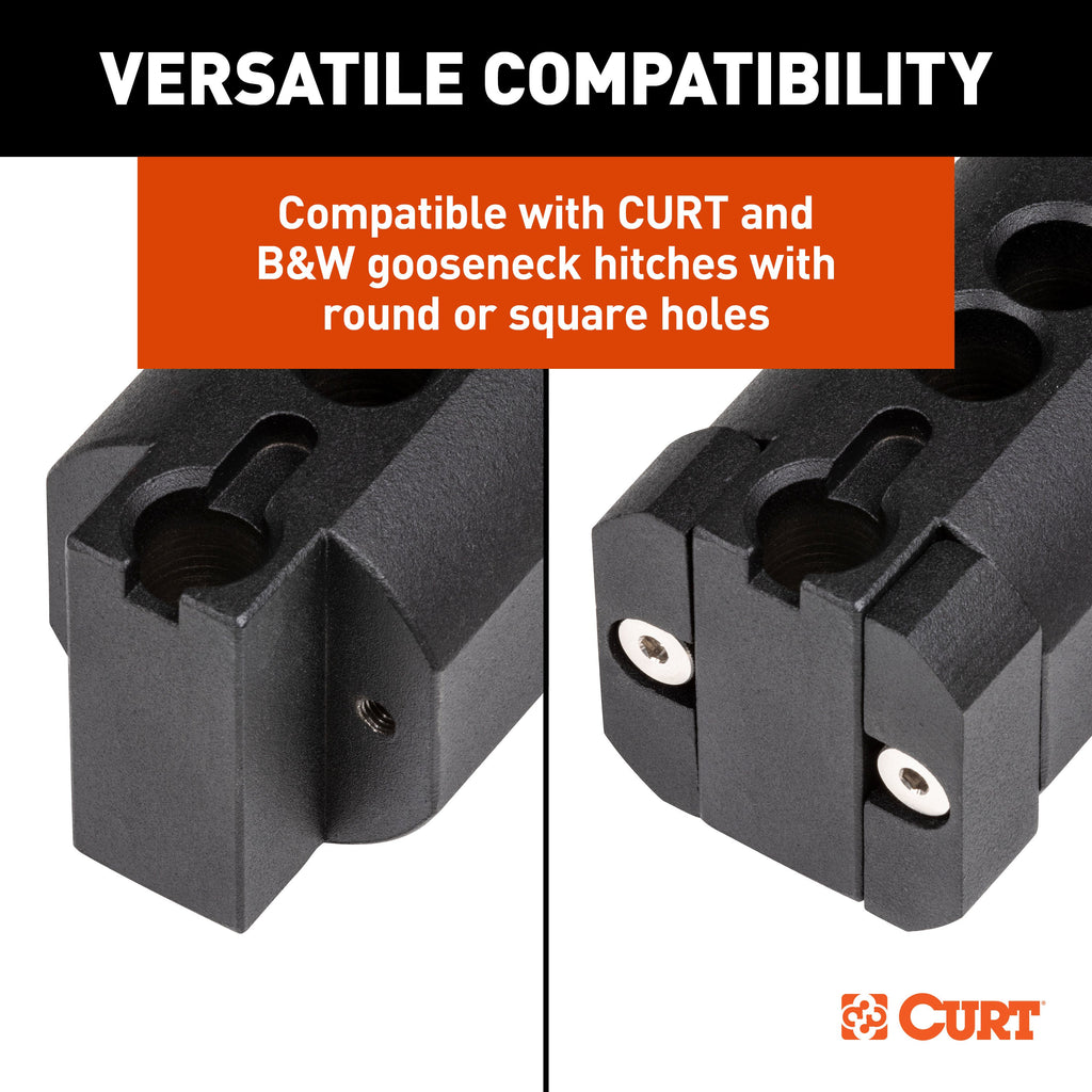 CURT 60654 RockerBall 2-5/16" Cushion Hitch Gooseneck Ball