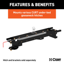 Load image into Gallery viewer, CURT 60667 Double Lock Gooseneck Installation Brackets, Select Toyota Tundra, 6.5-Foot Bed