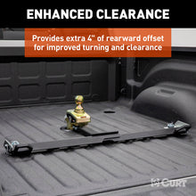Load image into Gallery viewer, CURT 60668 RockerBall Multi-Fit OEM Puck System Gooseneck Ball with 4" Offset for Select Chevrolet Silverado HD, Chevrolet Silverado HD, Ford F-250 Super Duty, Ford F-350 Super Duty, Ford F-450 Super Duty, GMC Sierra HD, GMC Sierra HD, Nissan TITAN XD,
