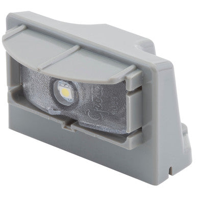 Grote 60681 MicroNova® Multi-Volt LED License Light, Vertical Mount, Gray