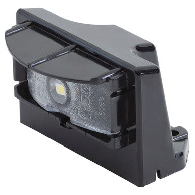 Grote 60701 MicroNova® Multi-Volt LED License Light, Vertical Mount, Black