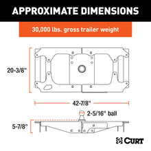 Load image into Gallery viewer, CURT 60702 OEM-Style Gooseneck Hitch, Select Ford F-250, F-350, F-450 Super Duty