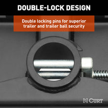 Load image into Gallery viewer, CURT 60703 PowerHaul Double Lock Gooseneck Hitch, Fits Select Ford F-250, F-350, F-450