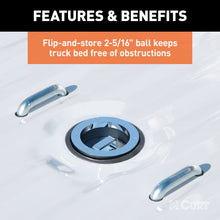 Load image into Gallery viewer, CURT 60710 Double Lock Gooseneck Hitch Kit w/ Brackets, Select Silverado, Sierra 2500, 3500
