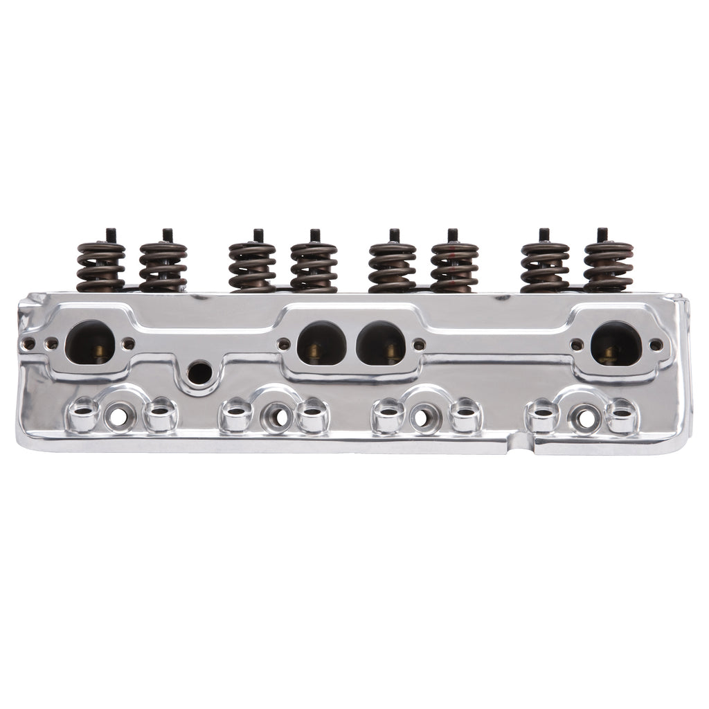 Edelbrock 607119 Engine Cylinder Head for Select Chevrolet 3B, Chevrolet 3C, Chevrolet 3D, Chevrolet 3E, Chevrolet 3F, Chevrolet 3G, Chevrolet Bel Air, Chevrolet Biscayne, Chevrolet Blazer, Chevrolet Brookwood, Chevrolet C10, Chevrolet C10 Pickup,