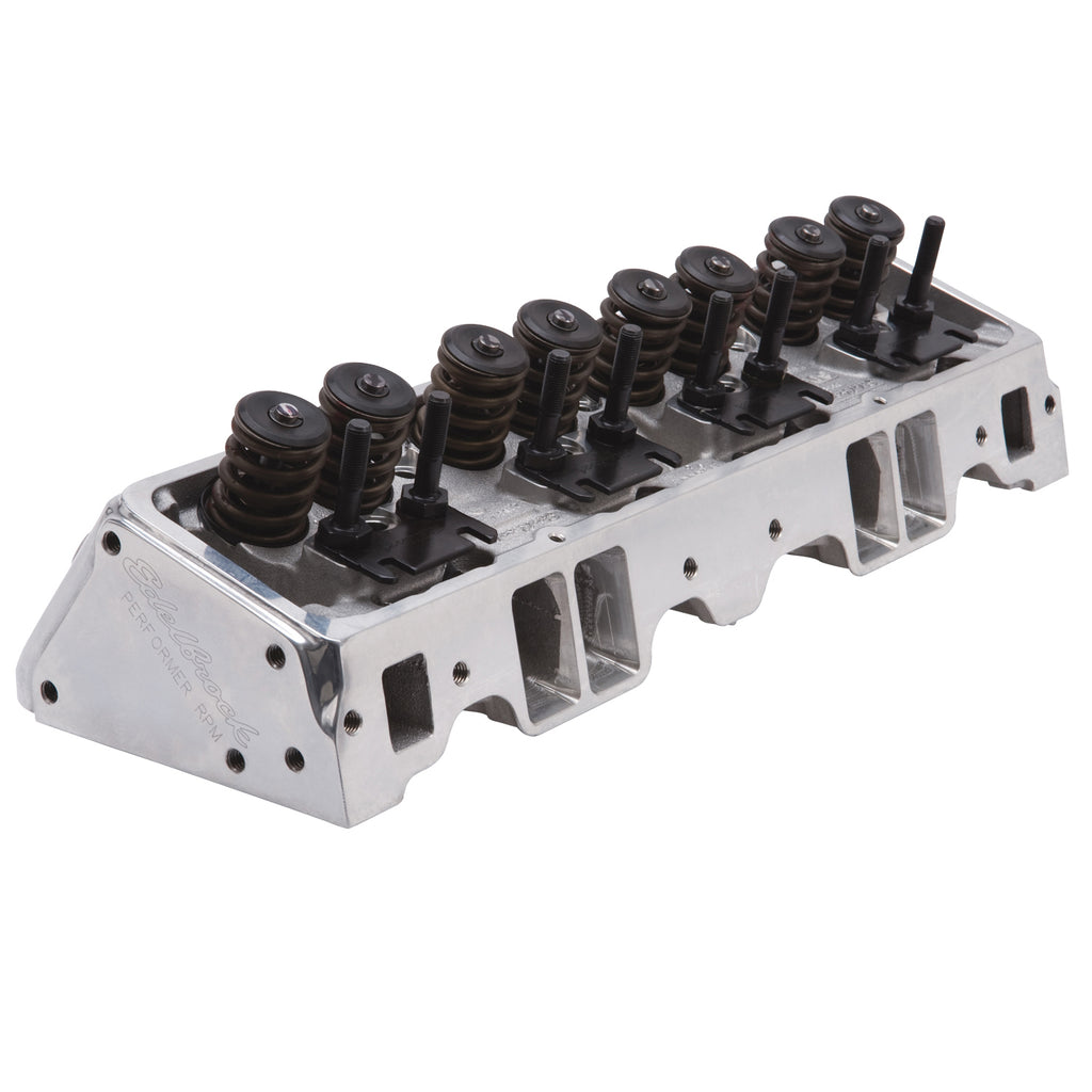 Edelbrock 607119 Engine Cylinder Head for Select Chevrolet 3B, Chevrolet 3C, Chevrolet 3D, Chevrolet 3E, Chevrolet 3F, Chevrolet 3G, Chevrolet Bel Air, Chevrolet Biscayne, Chevrolet Blazer, Chevrolet Brookwood, Chevrolet C10, Chevrolet C10 Pickup,