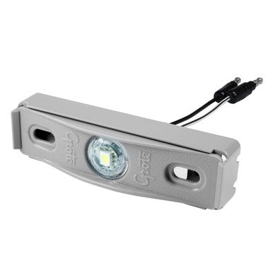 Grote 60711 MicroNova® Multi-Volt Dot LED License Lights, Gray, Kit (60661 + 43780)