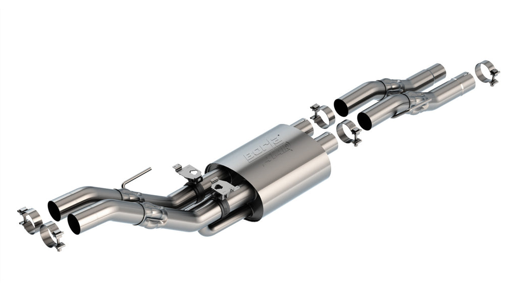 Borla 60728 Mid-Section Exhaust System w/ Muffler & Mid-Pipe - ATAK® for Select Ford F-150