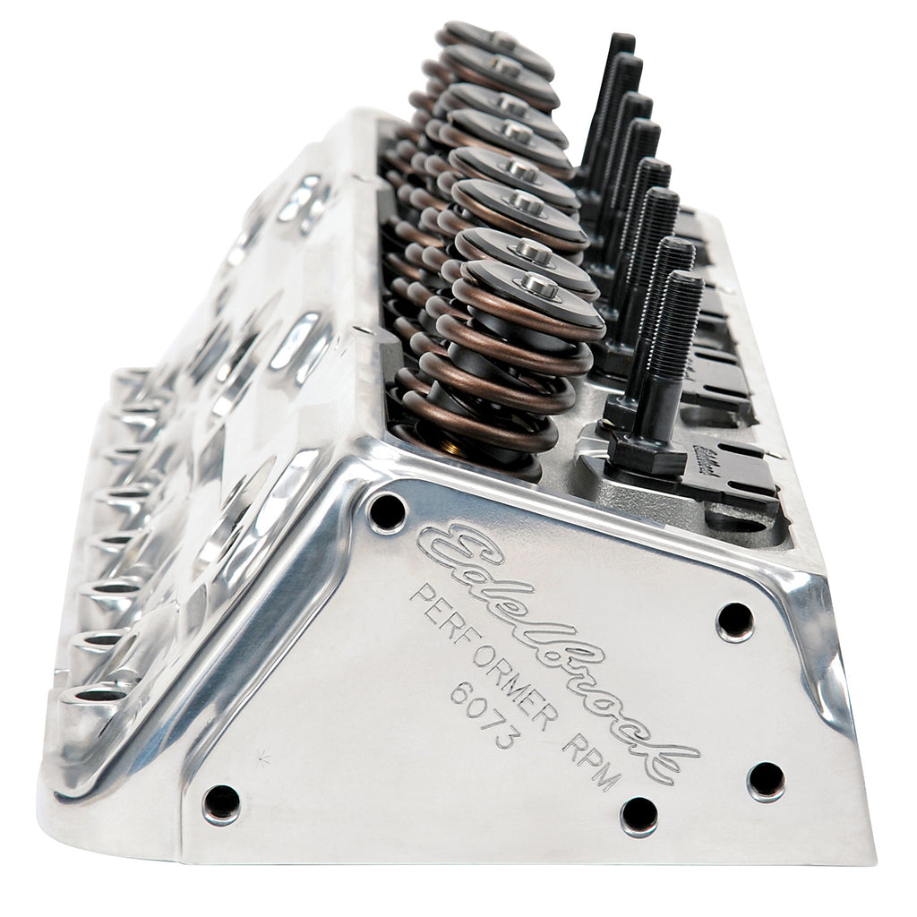 Edelbrock 607315 Engine Cylinder Head for Select Avanti II, Buick Century, Buick LeSabre, Buick Regal, Buick Skylark, Checker Aerobus, Checker Deluxe, Checker Marathon, Checker Taxicab, Chevrolet 3B, Chevrolet 3C, Chevrolet 3D, Chevrolet 3E, Chevrolet