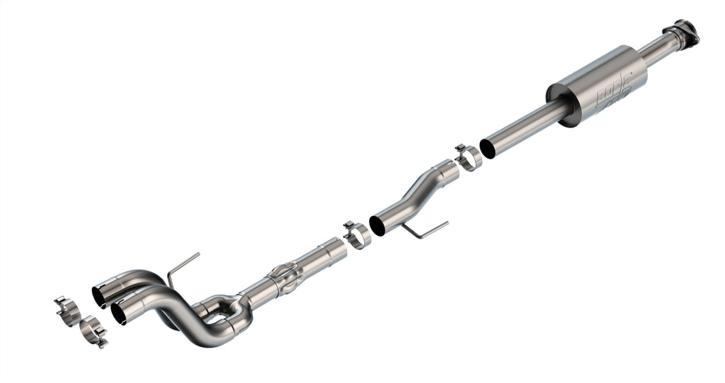 Borla 60732 Mid-Section Exhaust System w/ Muffler & Mid-Pipe - ATAK® for Select Ford F-150