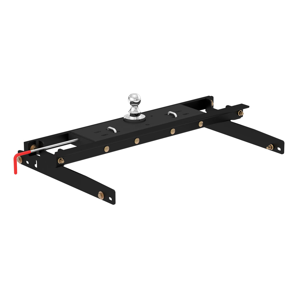 CURT 60734 Double Lock Gooseneck Hitch Kit with Brackets, Select Dodge Ram 1500, 2500, 3500
