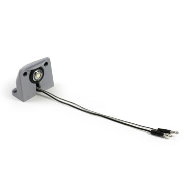 Grote 60781 MicroNova® Multi-Volt LED License Light, Vertical Mount, Gray