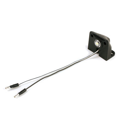 Grote 60791 MicroNova® Multi-Volt LED License Light, Vertical Mount, Black