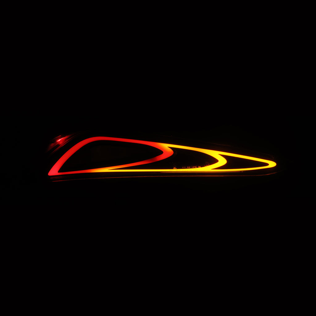 AlphaRex 609011 LED Taillights Black for Select Toyota GR Supra