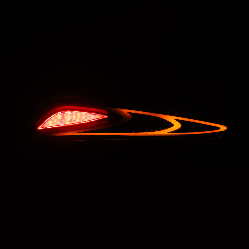 AlphaRex 609011 LED Taillights Black for Select Toyota GR Supra