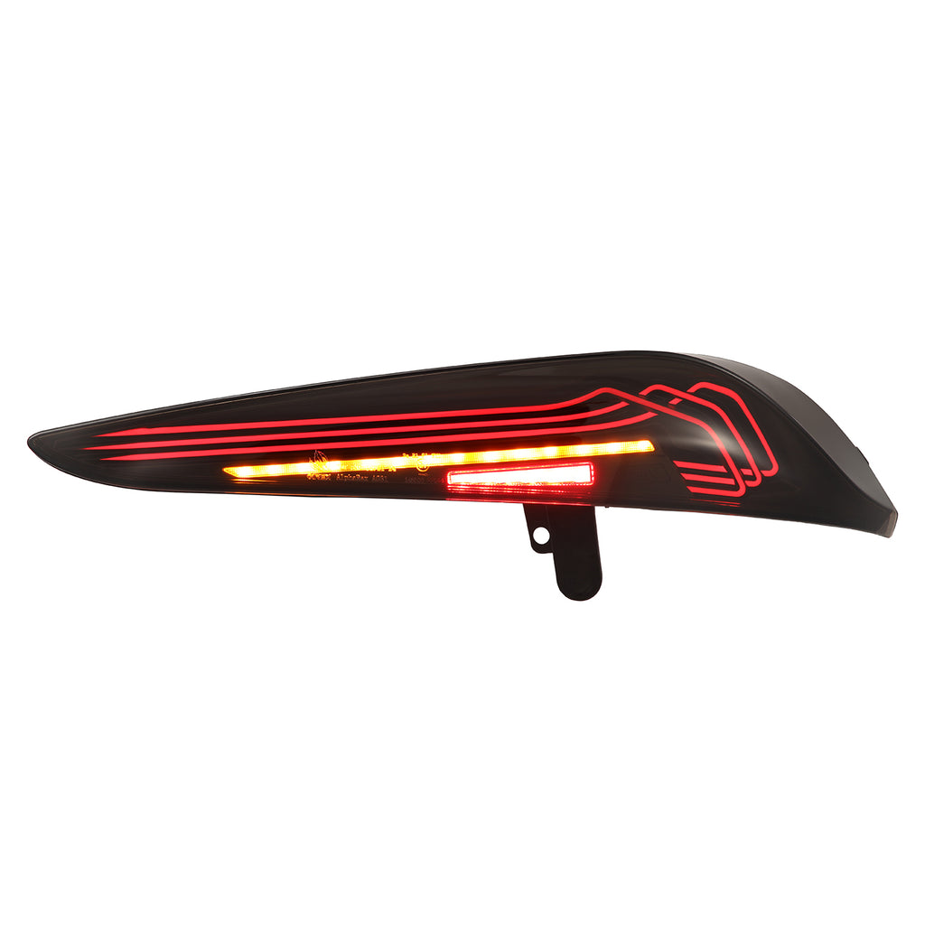 AlphaRex 609020 LED Taillights Alpha-Black for Select Toyota GR Supra
