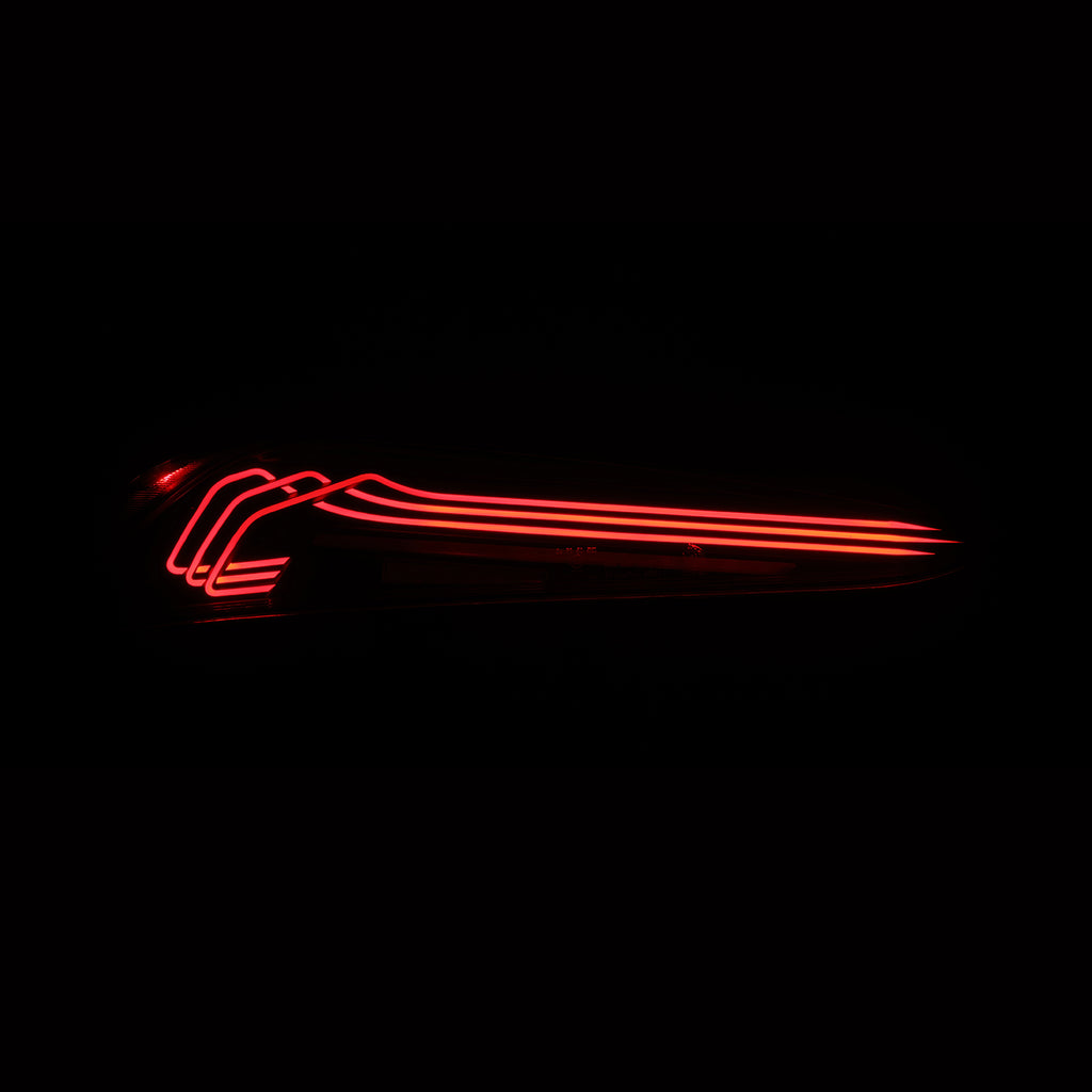 AlphaRex 609020 LED Taillights Alpha-Black for Select Toyota GR Supra