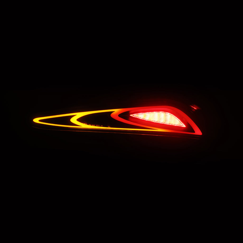 AlphaRex 609021 LED Taillights Alpha-Black for Select Toyota GR Supra