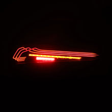 Load image into Gallery viewer, AlphaRex 609030 LED Taillights Black Red for Select Toyota GR Supra