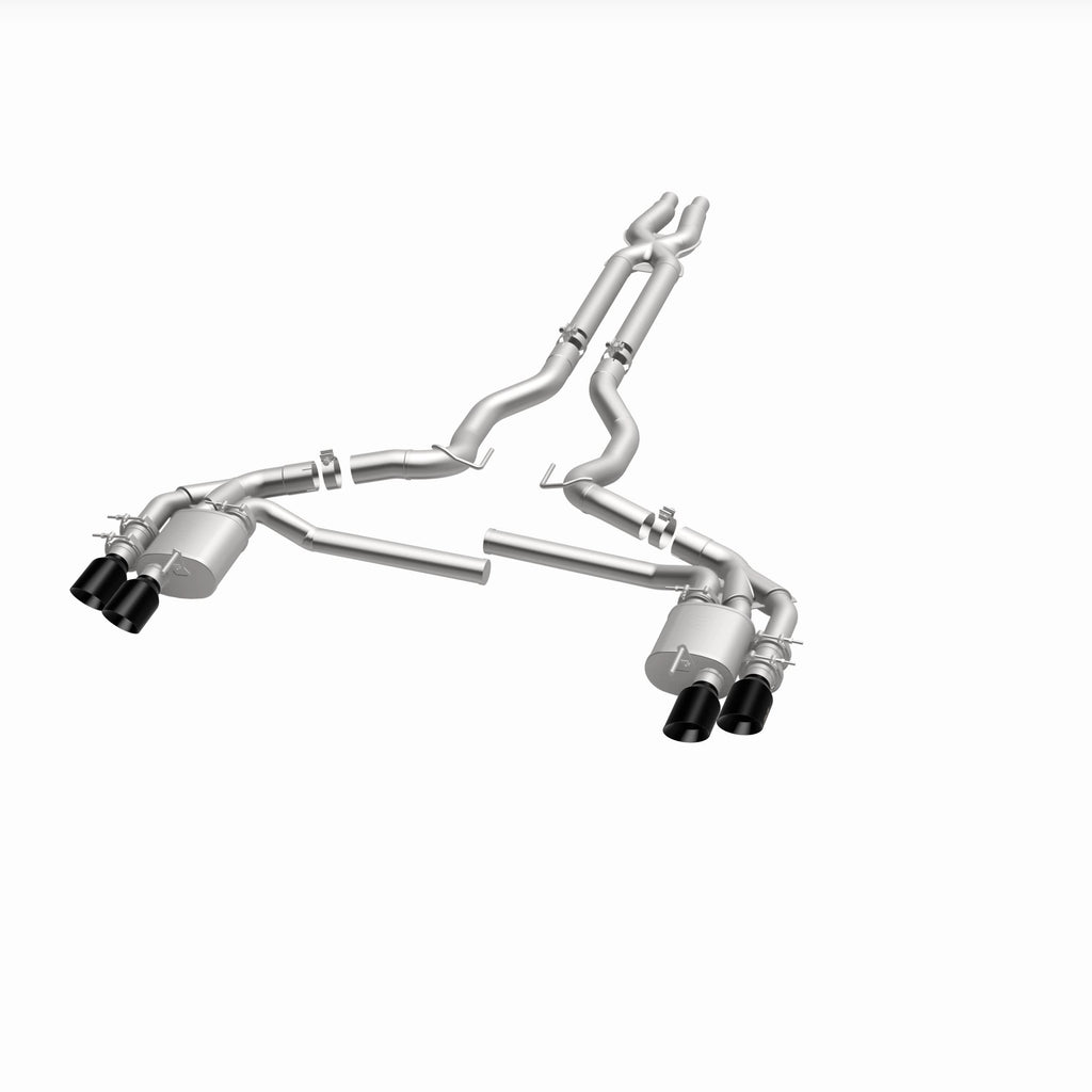 MagnaFlow Exhaust Products 19579 NEO Series Black Chrome Tips Cat-Back System for Select Ford Mustang