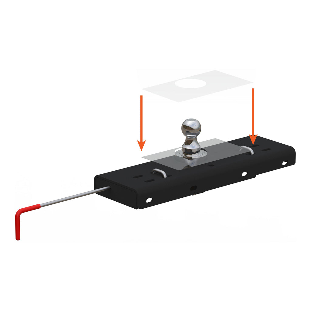 CURT 60910 Gooseneck Hitch Isolator Film for Aluminum Truck Beds