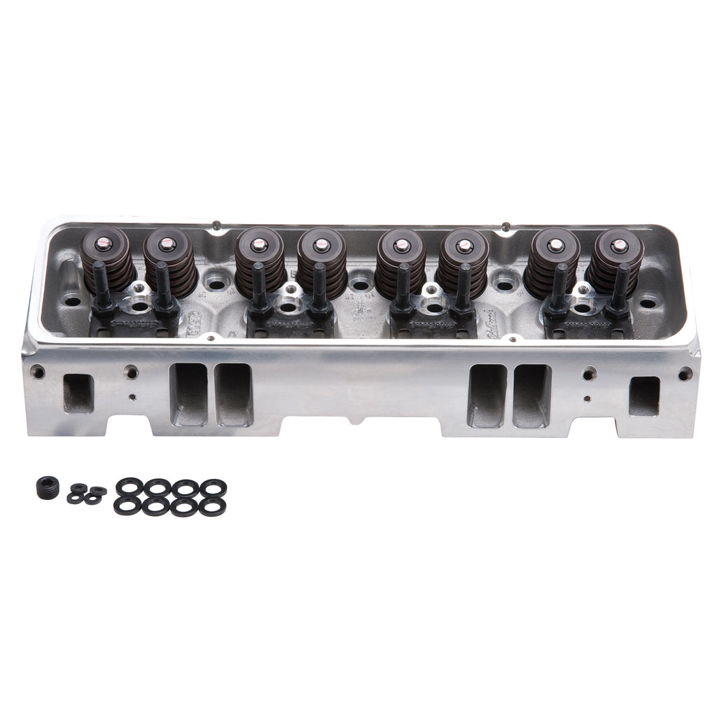 Edelbrock 609715 Engine Cylinder Head for Select Avanti II, Buick Century, Buick Commercial Chassis, Buick Regal, Buick Roadmaster, Buick Skylark, Checker Aerobus, Checker Deluxe, Checker Marathon, Checker Taxicab, Chevrolet Bel Air, Chevrolet Biscayne,