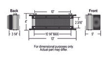 Load image into Gallery viewer, 10-Row-Stack-Plate-Scoop-Cooler,--10An-78-14-O-Ring