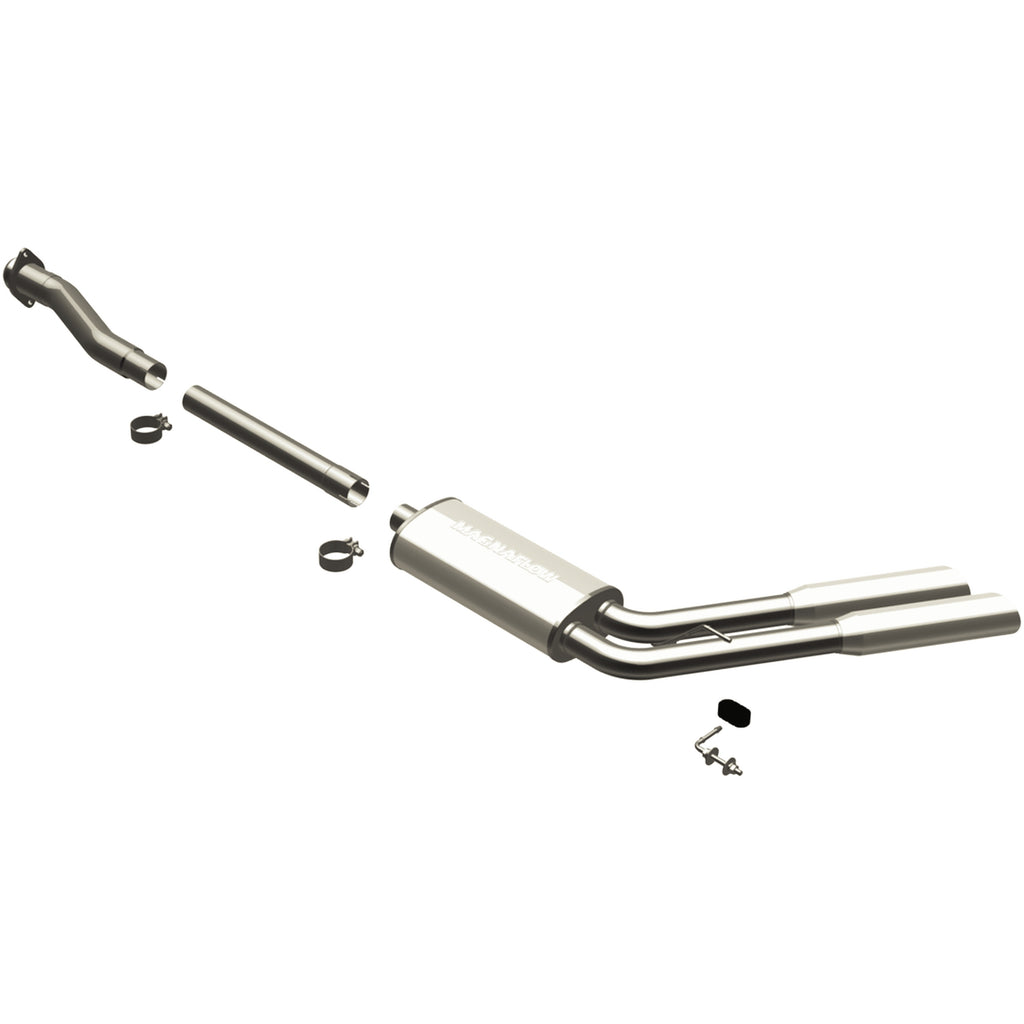 MagnaFlow Exhaust Products 16522 Street Series Polished Cat-Back System for Select Ford F-150, Lincoln Mark LT