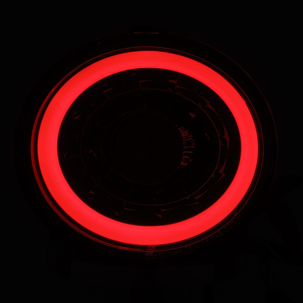AlphaRex 610020 LED Taillights Jet Black for Select Chevrolet Corvette