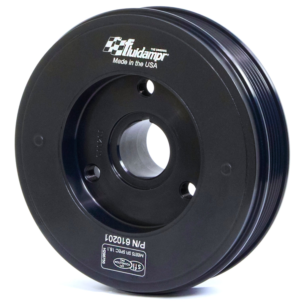Fluidampr 610201 Harmonic Balancer - Fluidampr-Ford - 2002-2016 - Barra - 10% Underdrive pulley