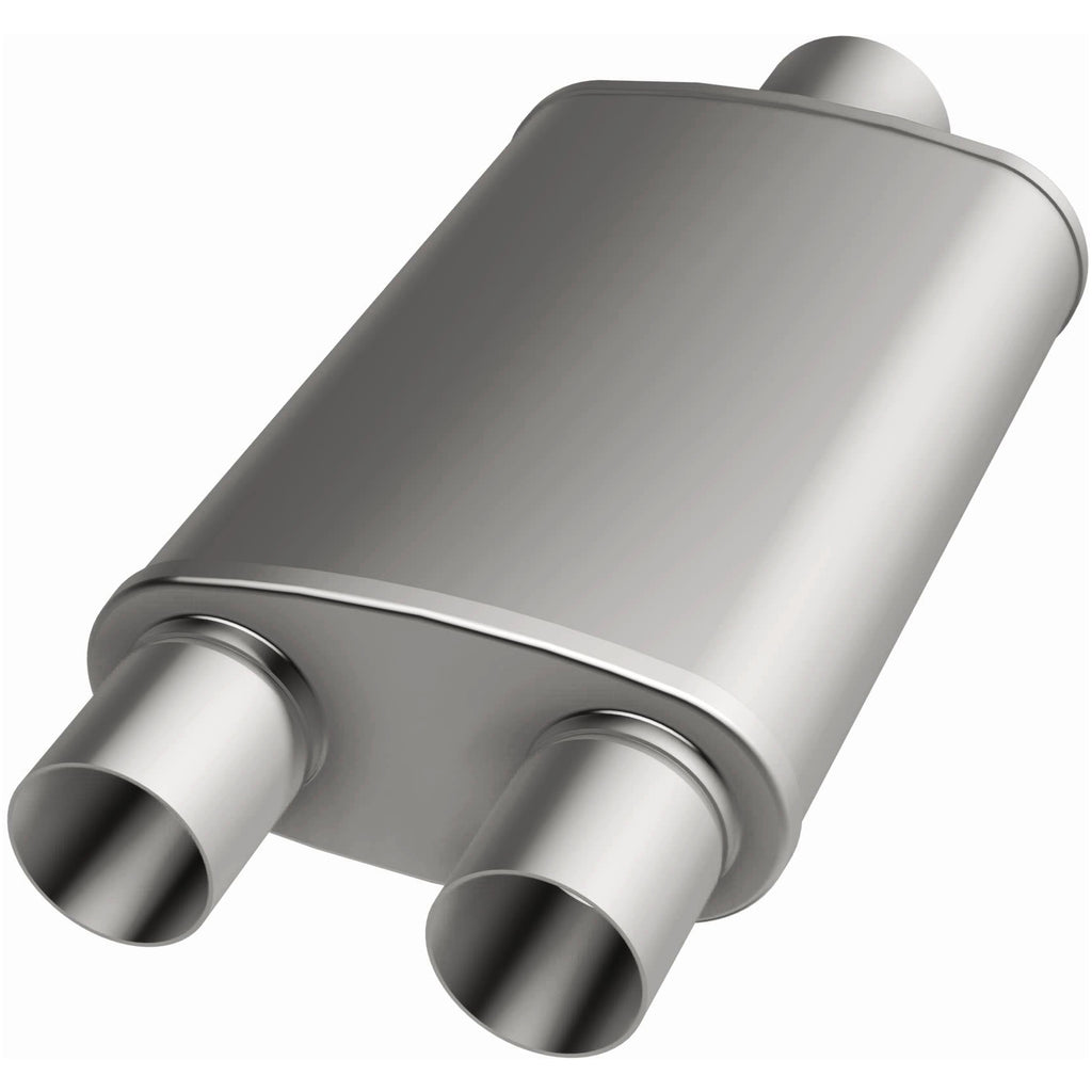 MagnaFlow Exhaust Products 13148 Multi-Chamber Performance Muffler; 2.25/2in. Center/Dual; 4x14x9 Body