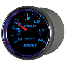 Load image into Gallery viewer, AutoMeter 6103-M GAUGE, VAC/BOOST, 2 1/16", 60CMHG-2.0BAR, MECHANICAL, COBALT