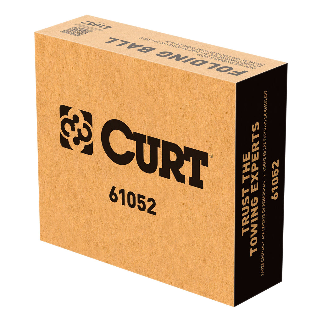 CURT 61052 Over-Bed Folding Ball Gooseneck Hitch for Select Chevrolet C1500, Chevrolet C2500, Chevrolet C3500, Chevrolet K1500, Chevrolet K2500, Chevrolet K3500, Chevrolet Silverado 1500, Chevrolet Silverado Classic, Chevrolet Silverado 2500, Chevrolet