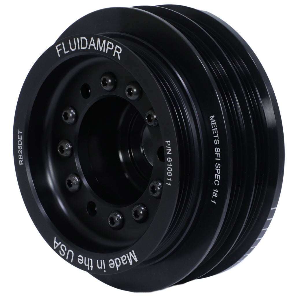 Fluidampr 610911 Harmonic Balancer - Fluidampr-Nissan Skyline R33/R34 GTR-1993-2002 RB26DET phse2